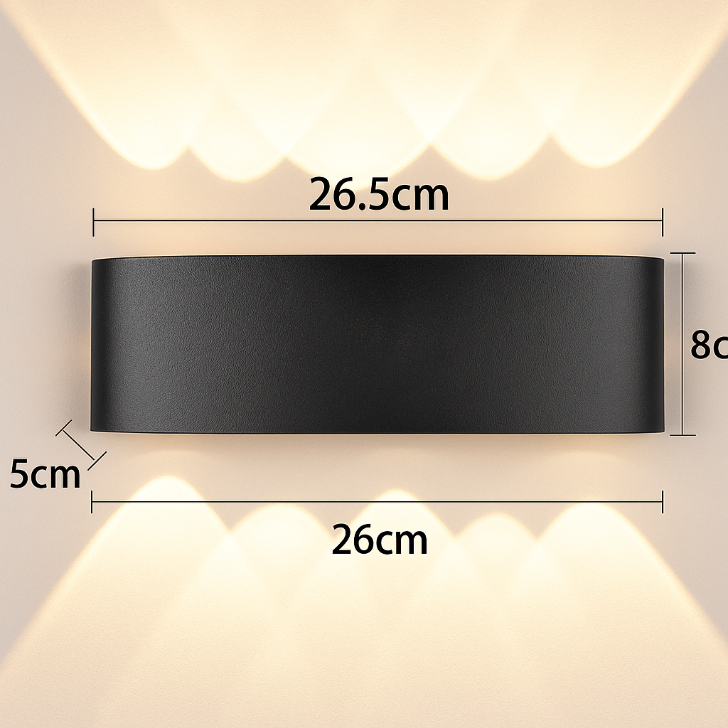 Applique Murale LED Minimaliste Up & Down