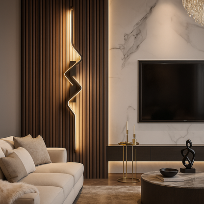 Applique Murale Zigzag Moderne