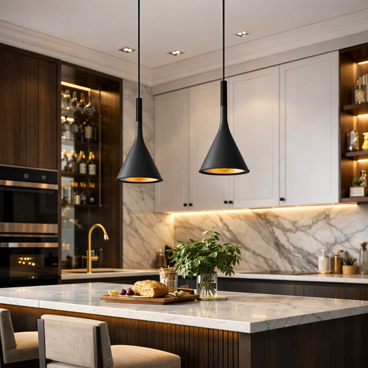 Suspension Goutte Noire