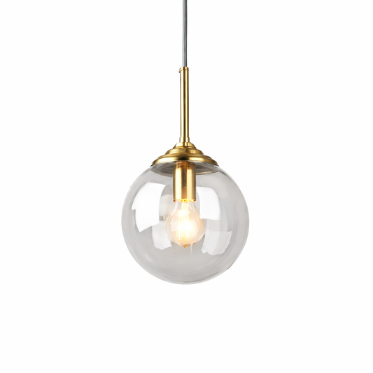 Suspension Orbe Ambré