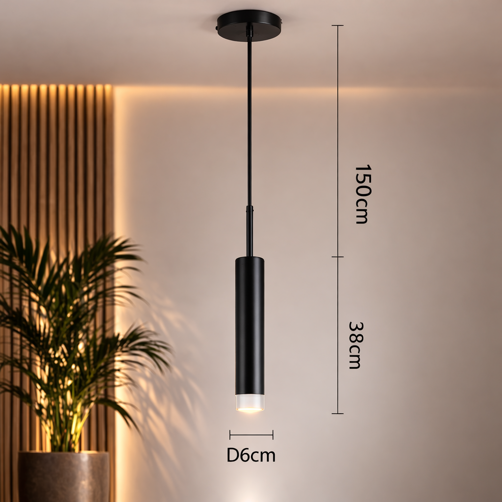 Suspension Éclat Cylindrique