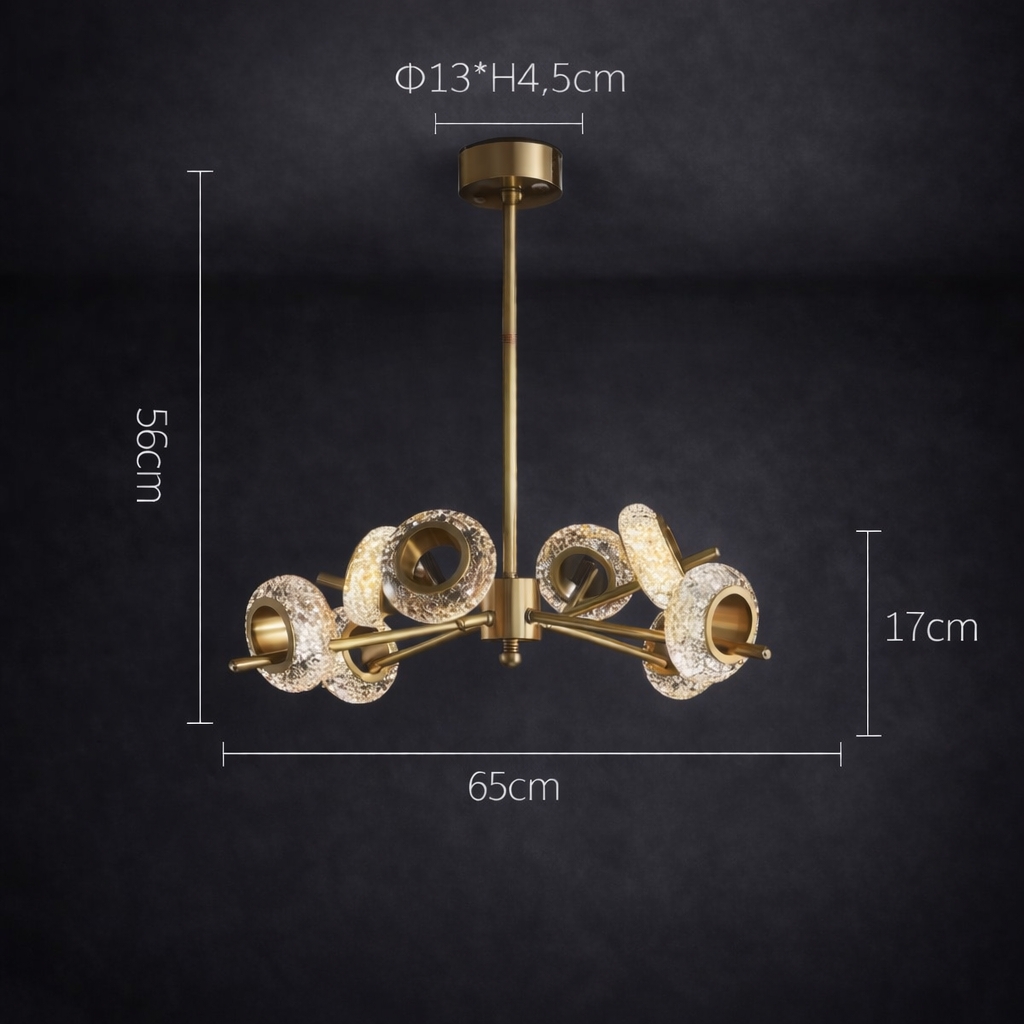 Suspension Galets d’Or