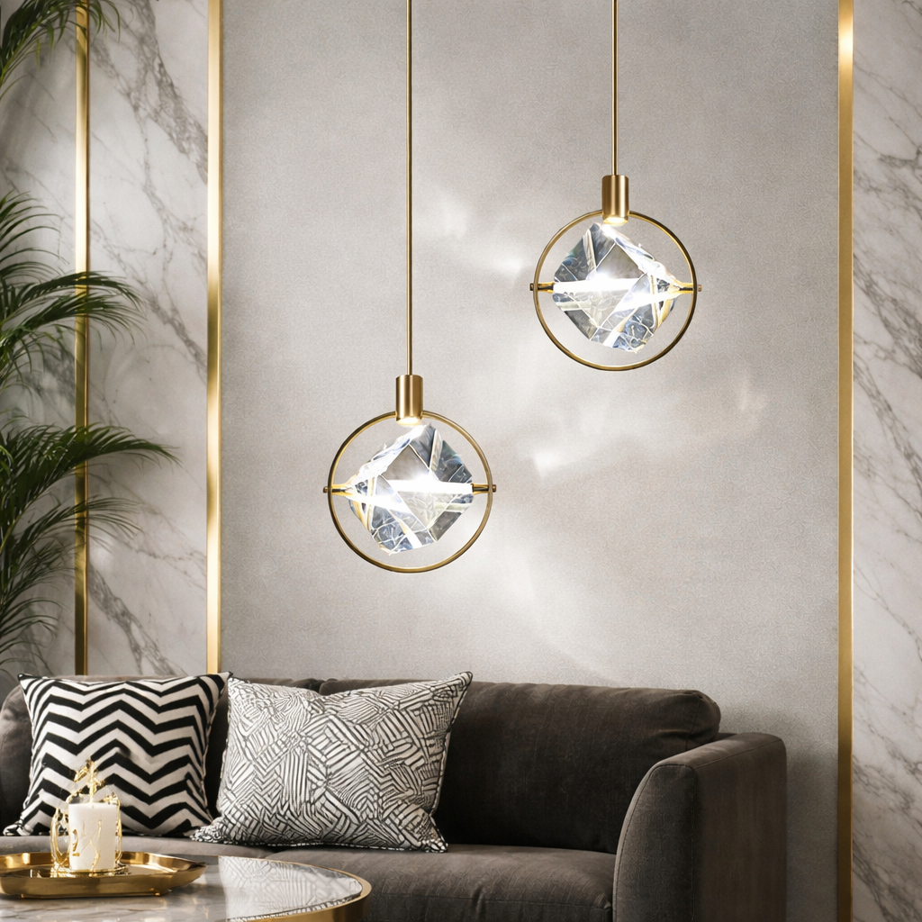 Suspension Halo Cristallin