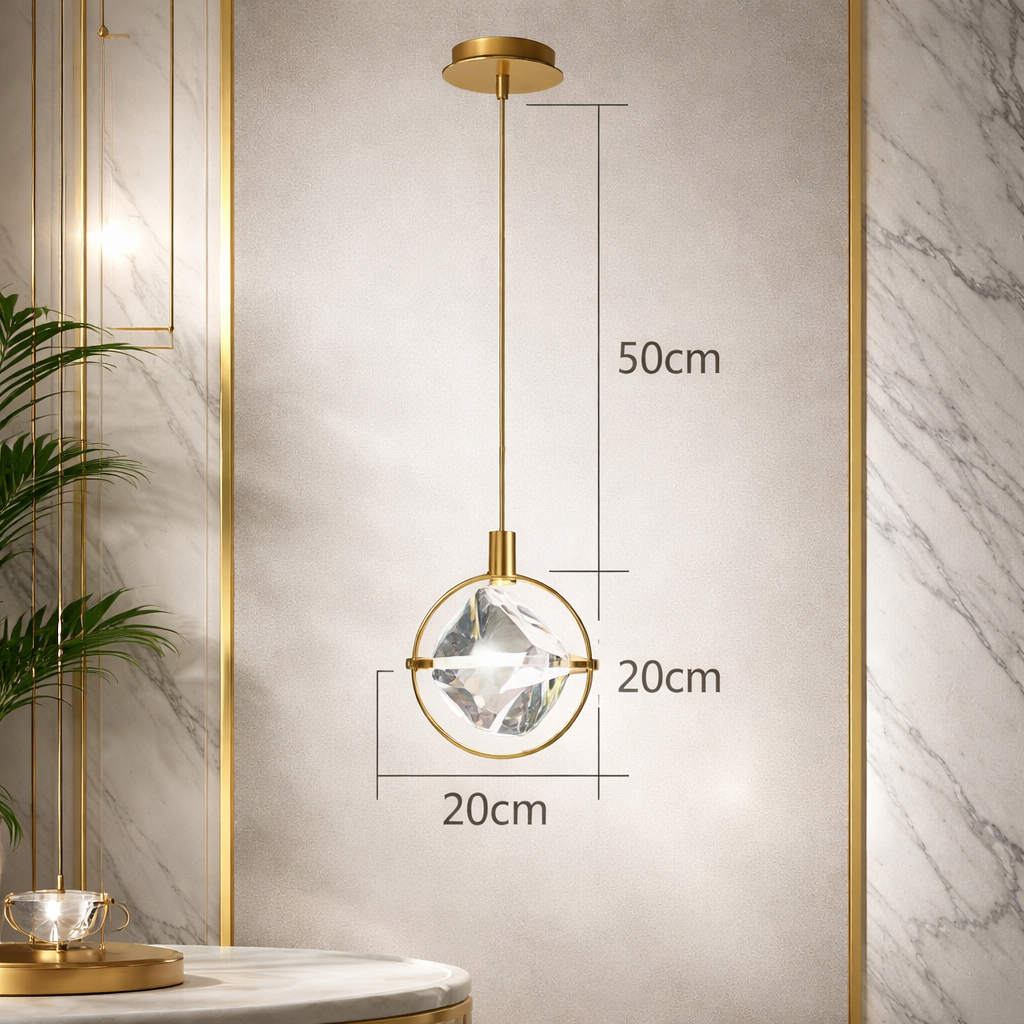 Suspension Halo Cristallin