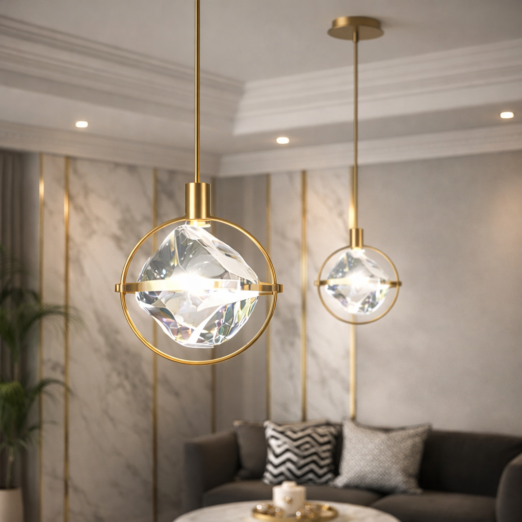 Suspension Halo Cristallin