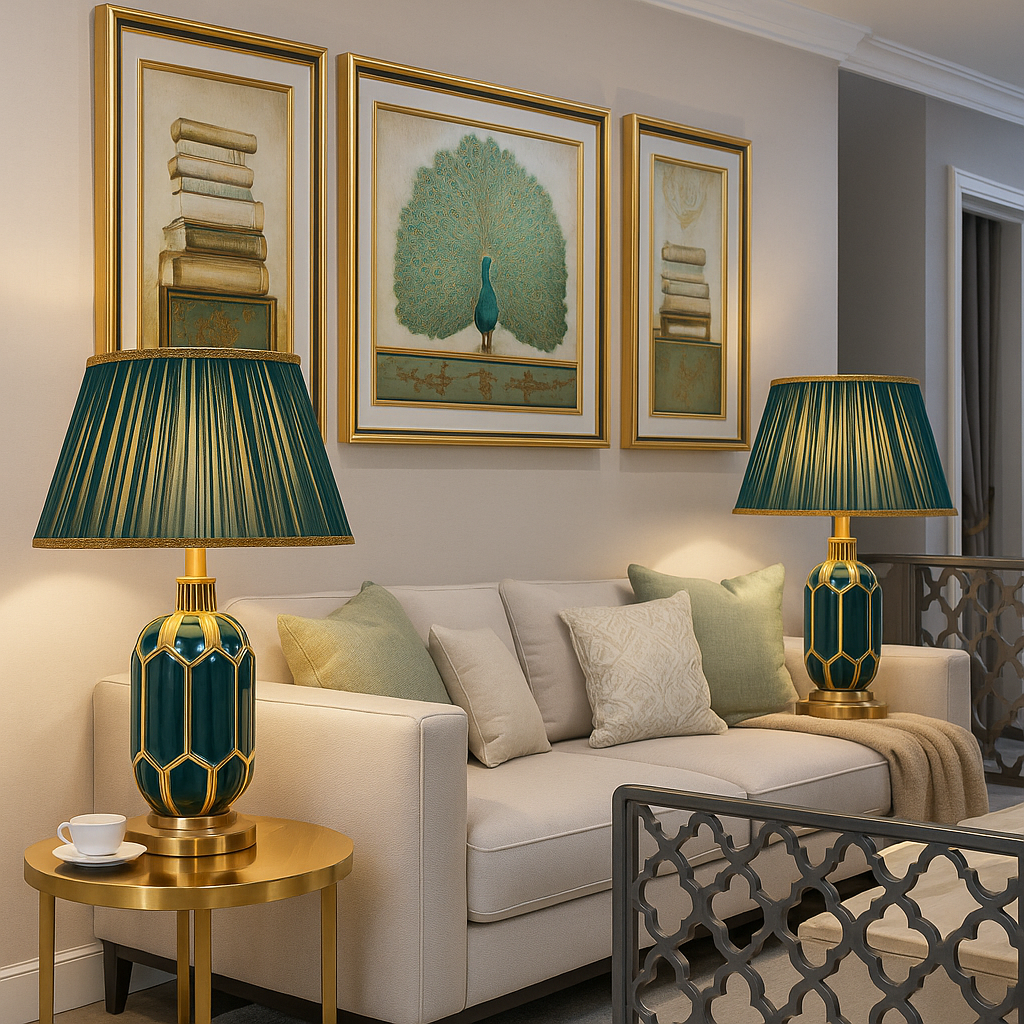 Lampe Emerald Royale