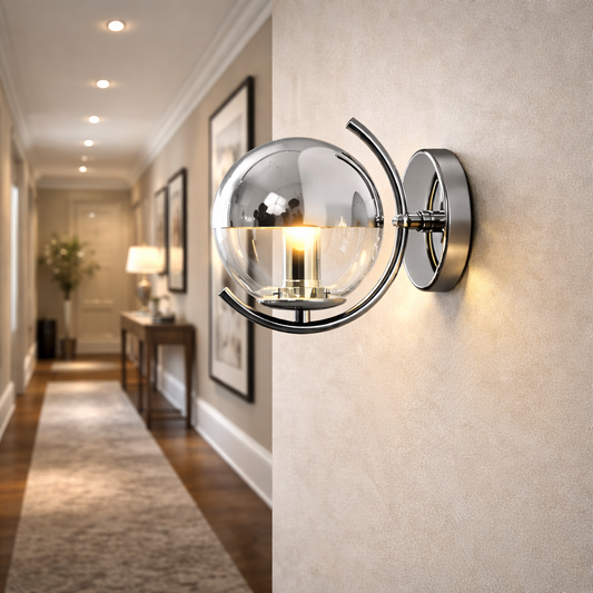 Applique Lune Chromée