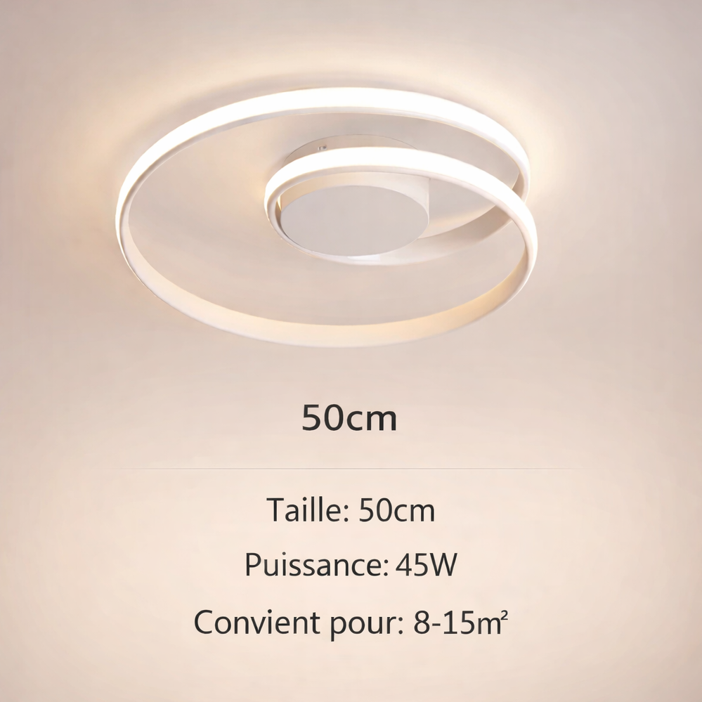 Plafonnier Orbite Dorée