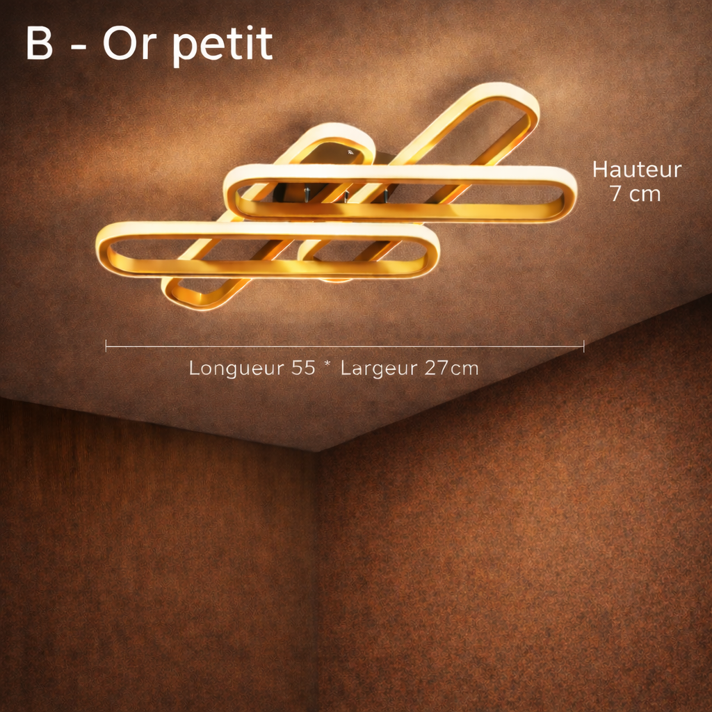 Plafonnier Entrelacs d’Or