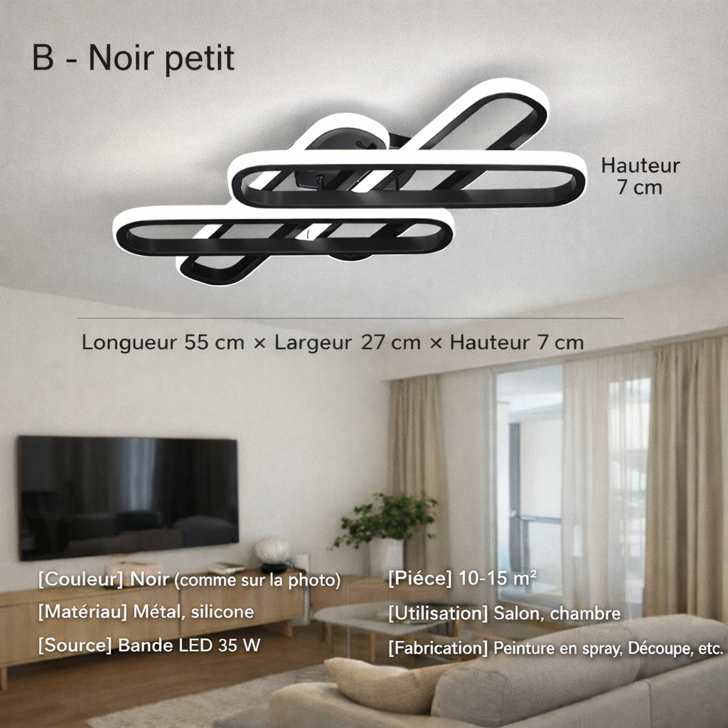 Plafonnier Entrelacs d’Or