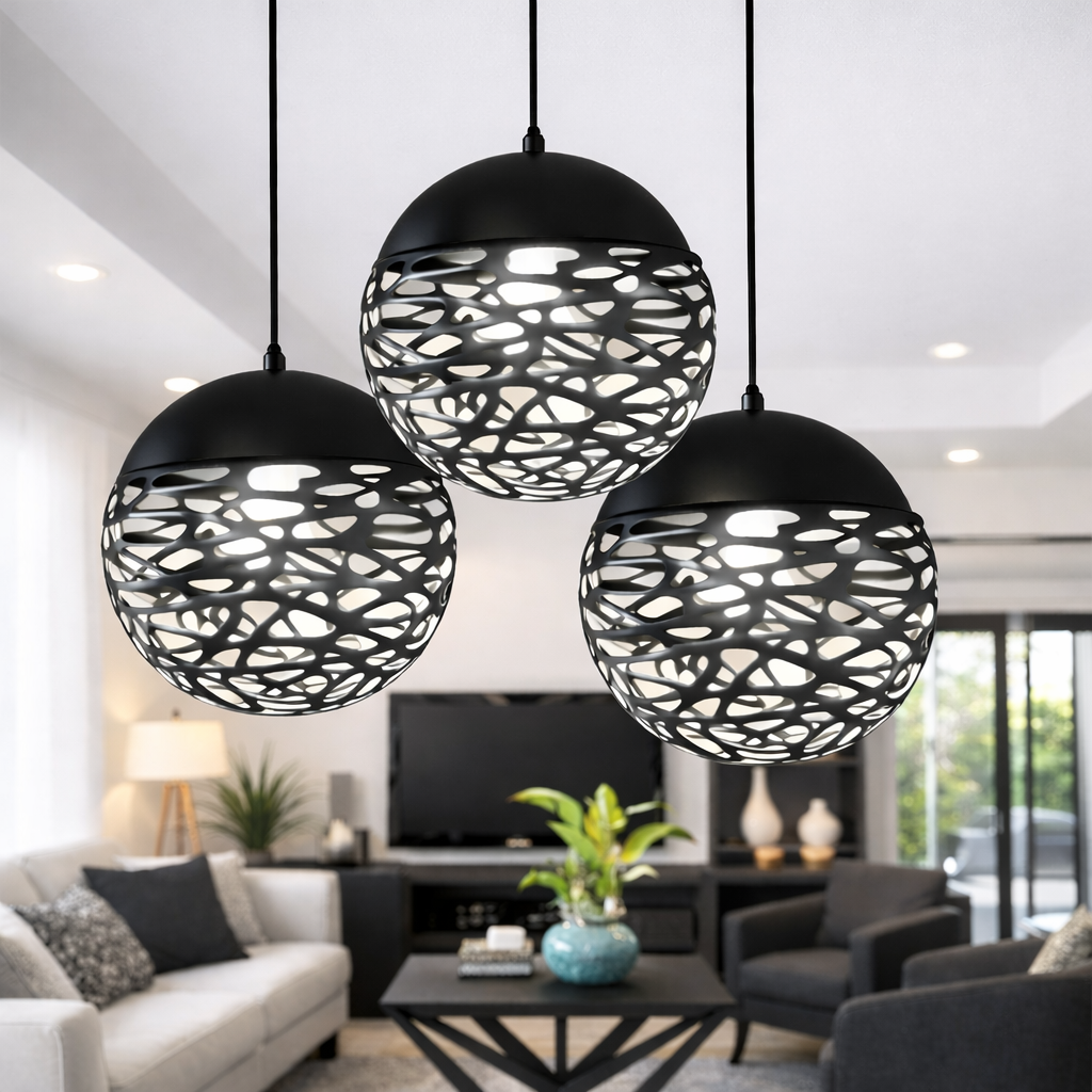 Suspension Sphère Tressée