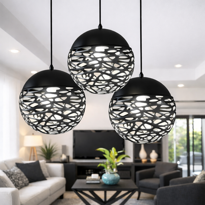 Suspension Sphère Tressée