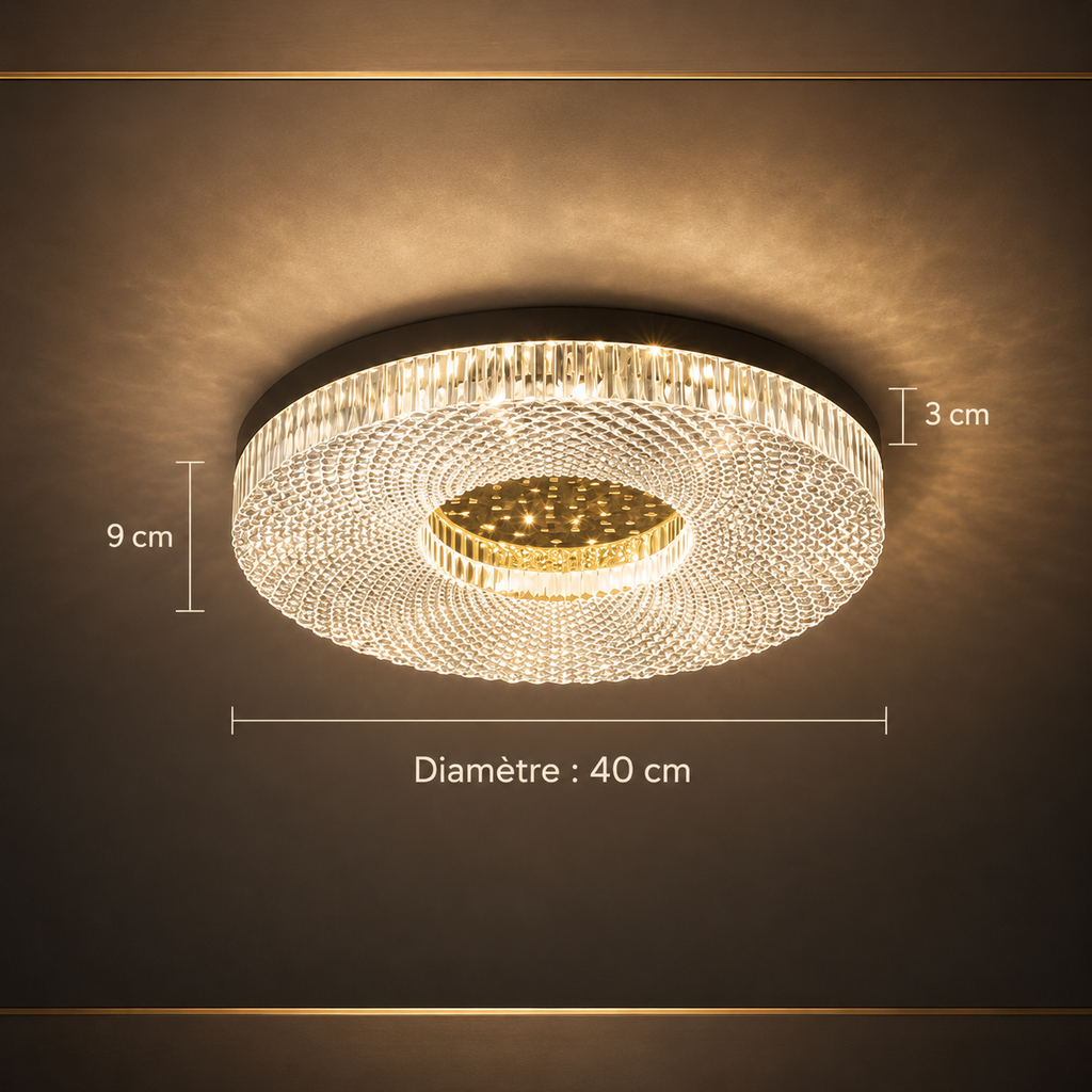 Plafonnier Cristal Impérial