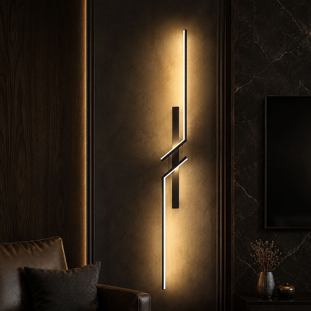 Applique Murale LED Géométrie Verticale
