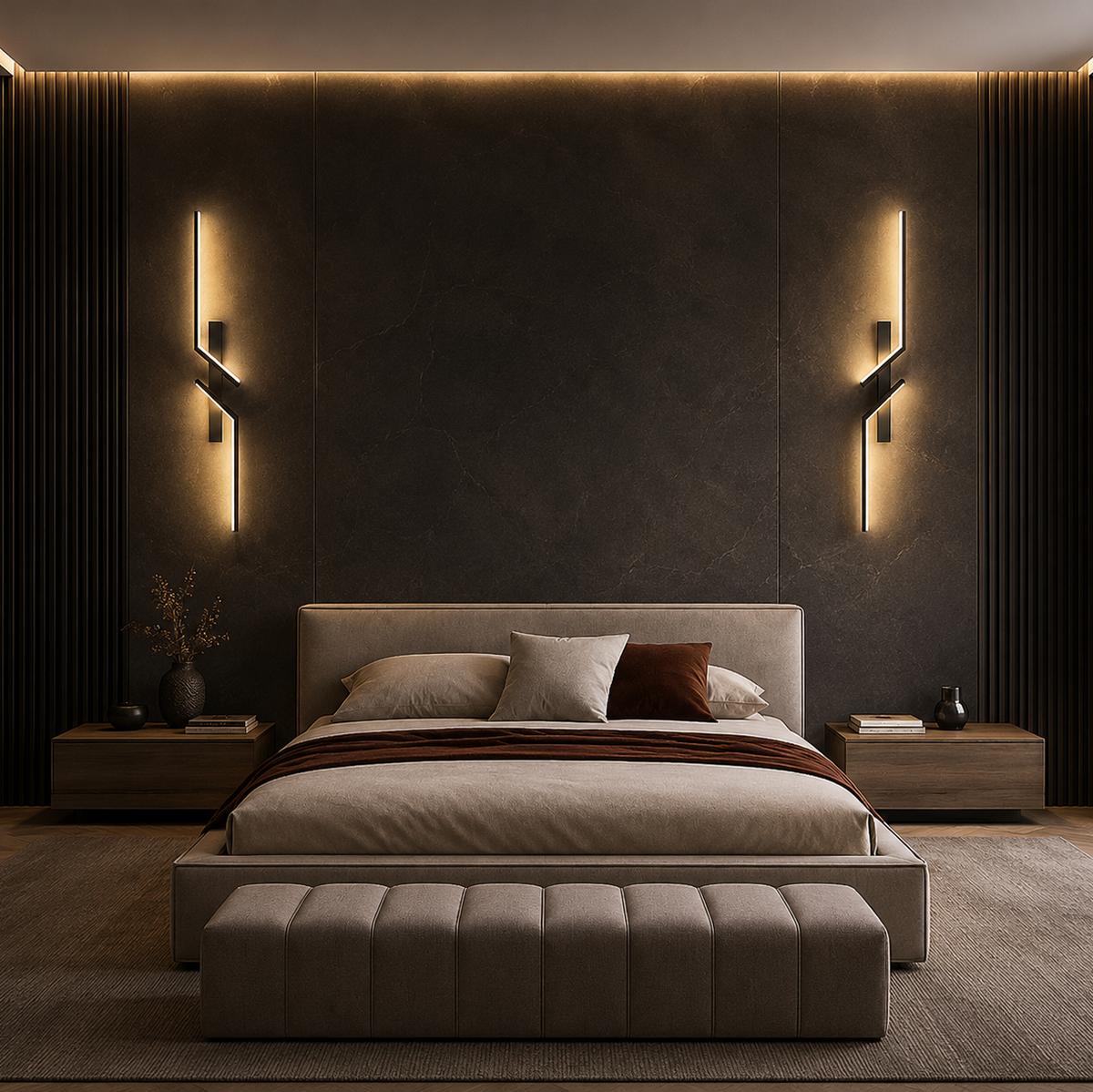 Applique Murale LED Géométrie Verticale
