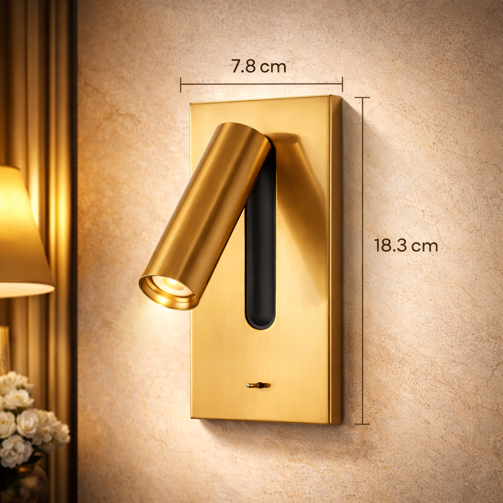 Applique murale spot LED pivotante