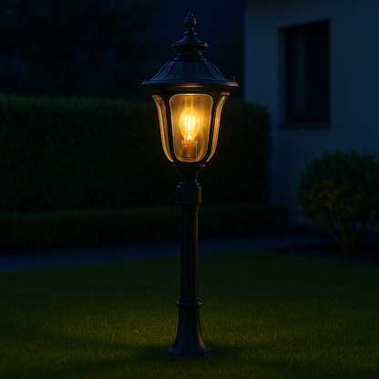 Lampe Jardin Vintage