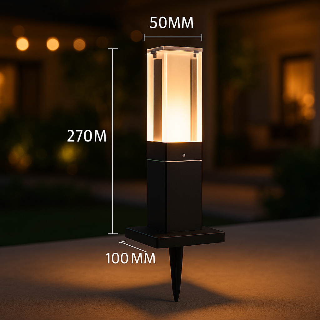 Lampe Pilier Sensor
