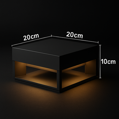 Lampe Extérieur Cube Solaire
