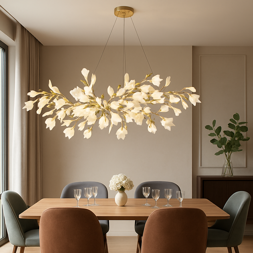 Suspension Art Line – Céramique & LED