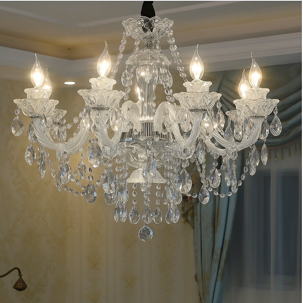 Suspension Cristalline – Design Moderne