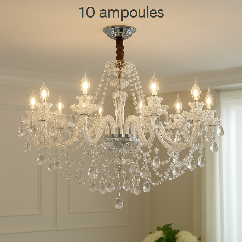 Suspension Cristalline – Design Moderne