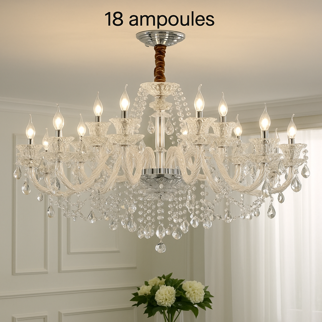 Suspension Cristalline – Design Moderne
