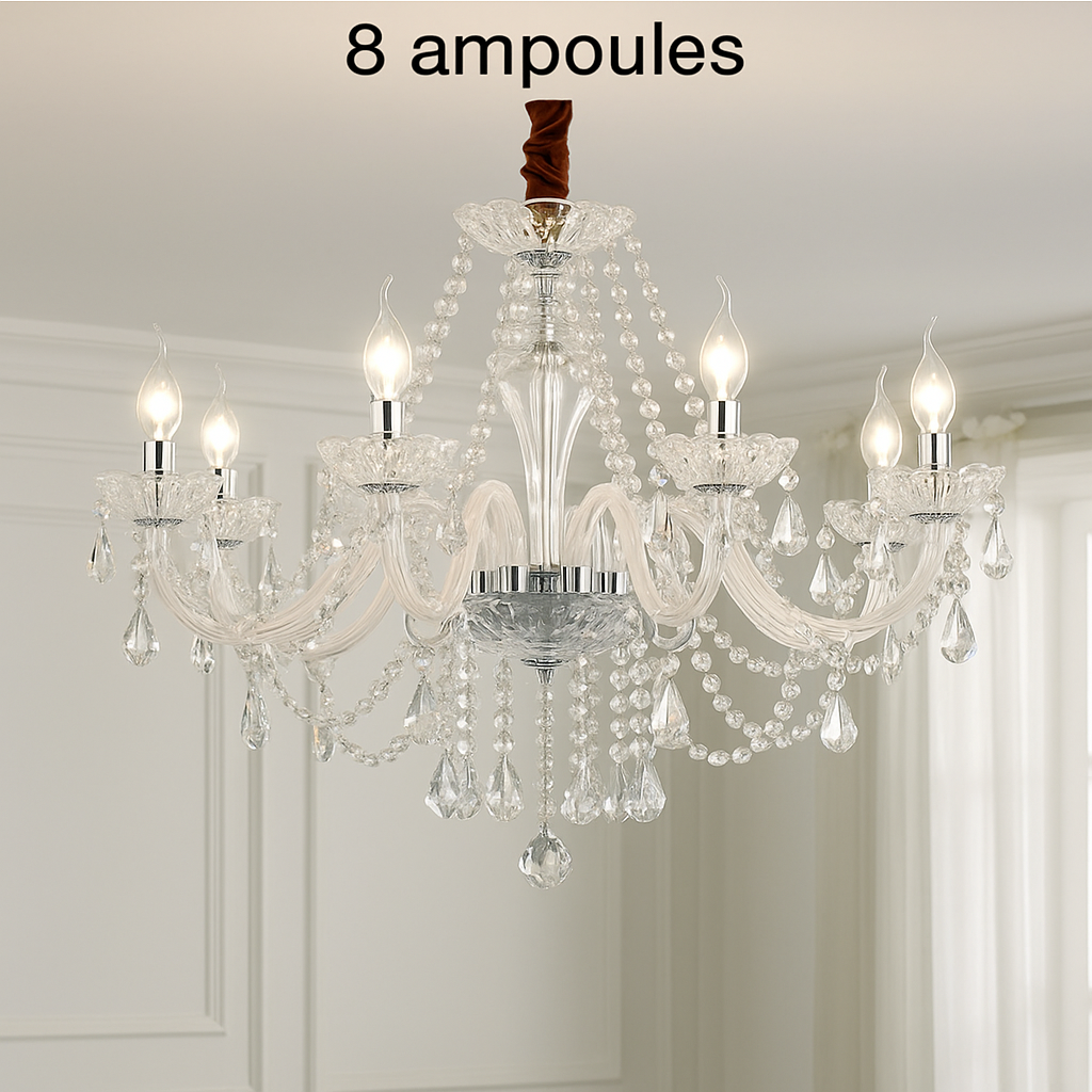 Suspension Cristalline – Design Moderne