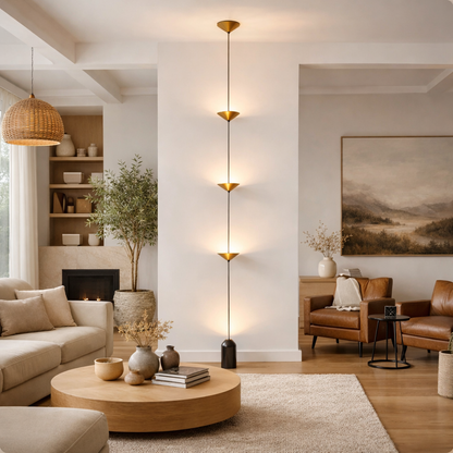 Lampadaire Suspension Cascade