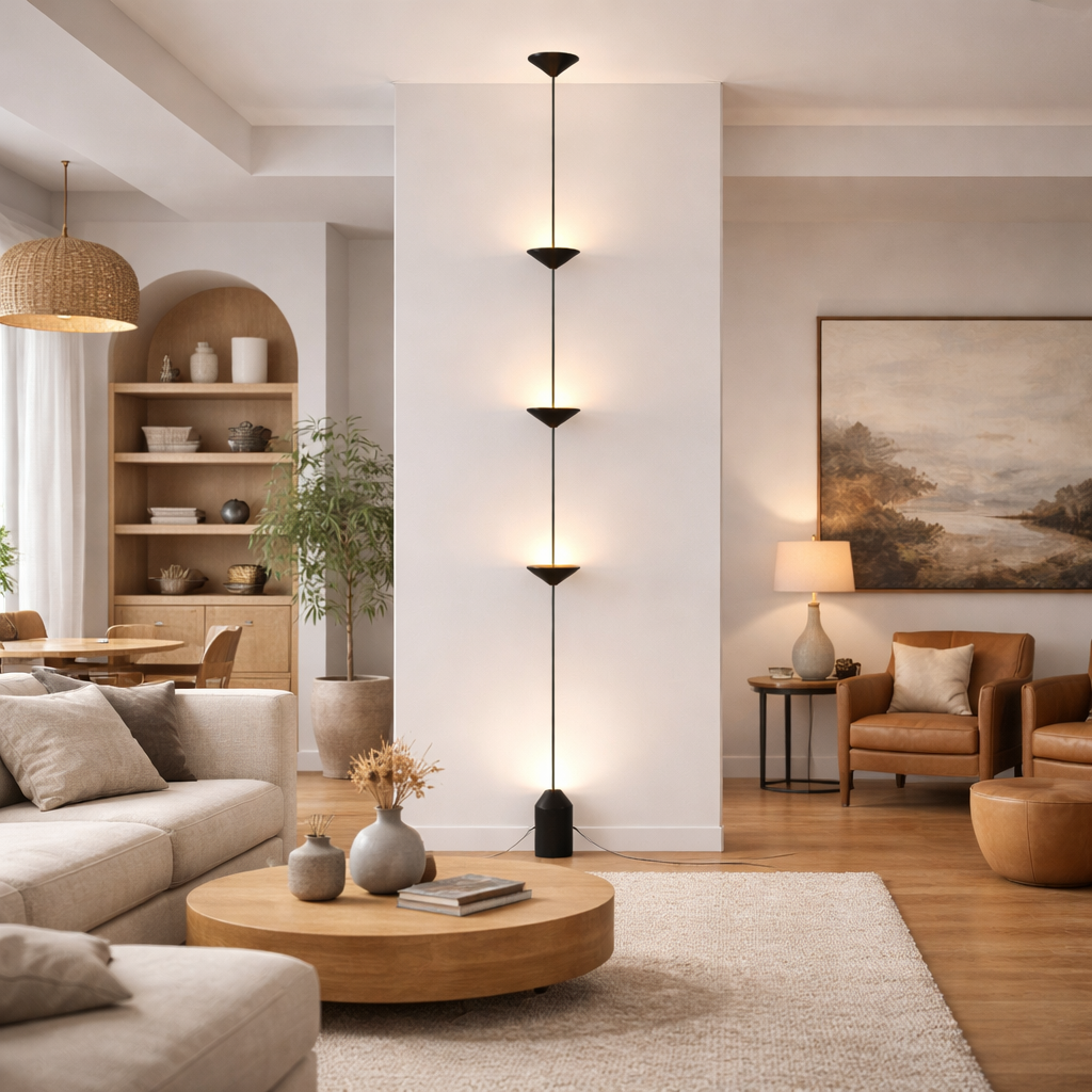 Lampadaire Suspension Cascade