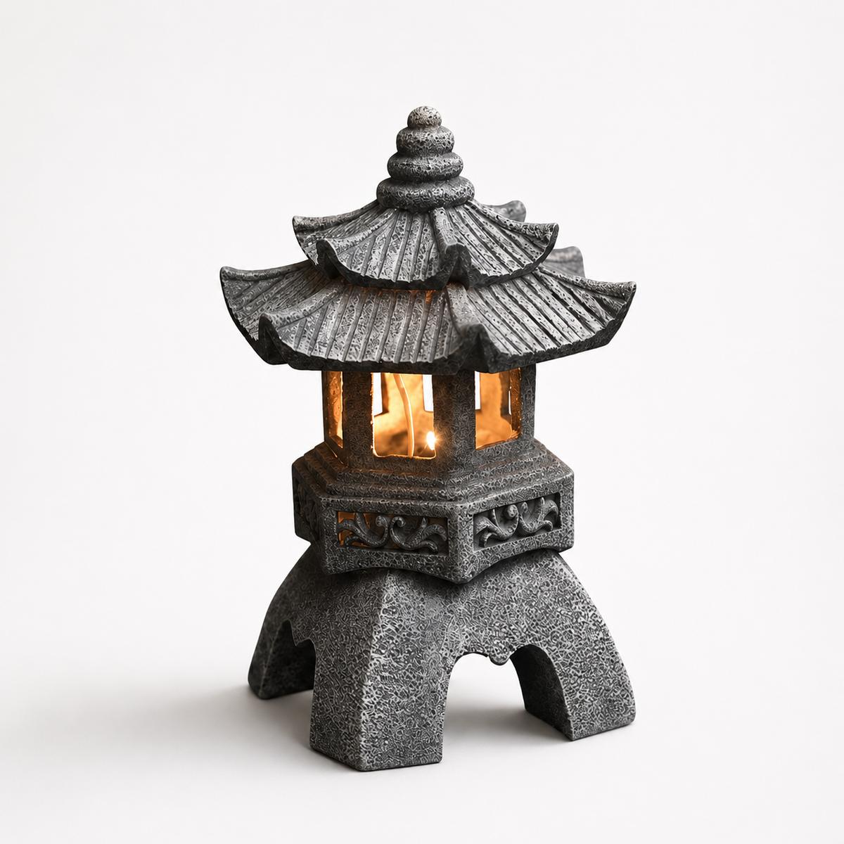 Lanterne de Jardin Solaire Kyoto – Éclairage LED Décoratif Style Japonais