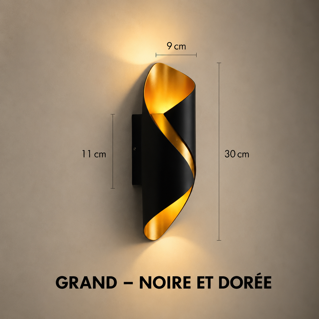 Applique Murale LED Design Nordique – Éclairage Décoratif Extérieur