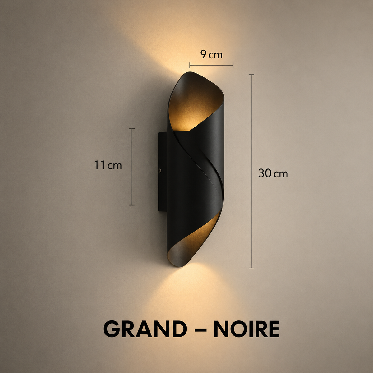 Applique Murale LED Design Nordique – Éclairage Décoratif Extérieur