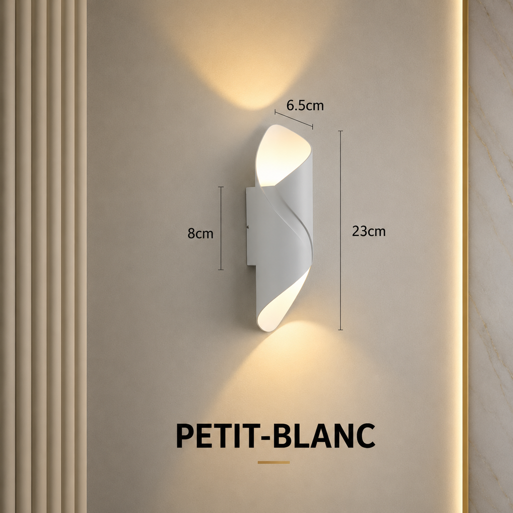Applique Murale LED Design Nordique – Éclairage Décoratif Extérieur