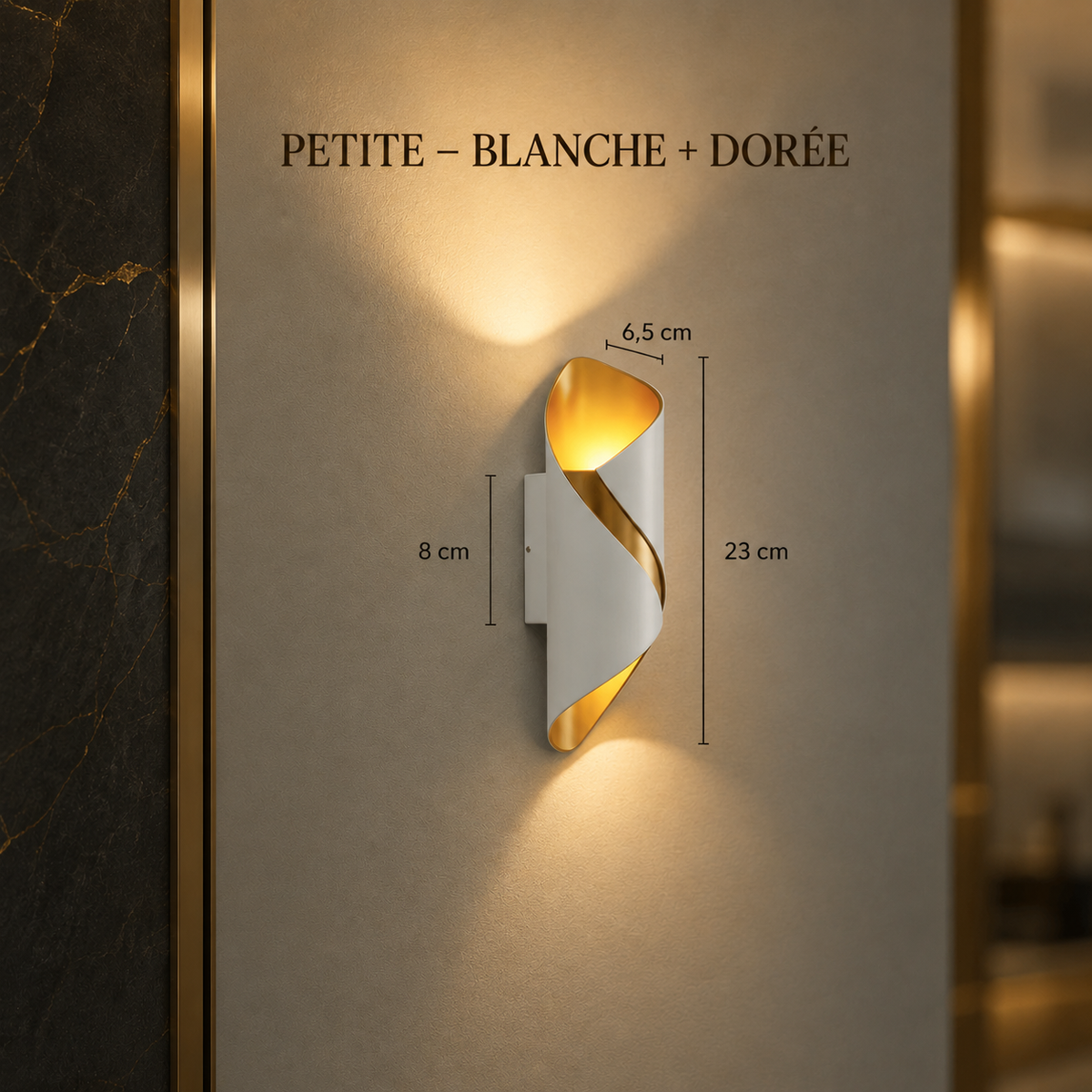 Applique Murale LED Design Nordique – Éclairage Décoratif Extérieur