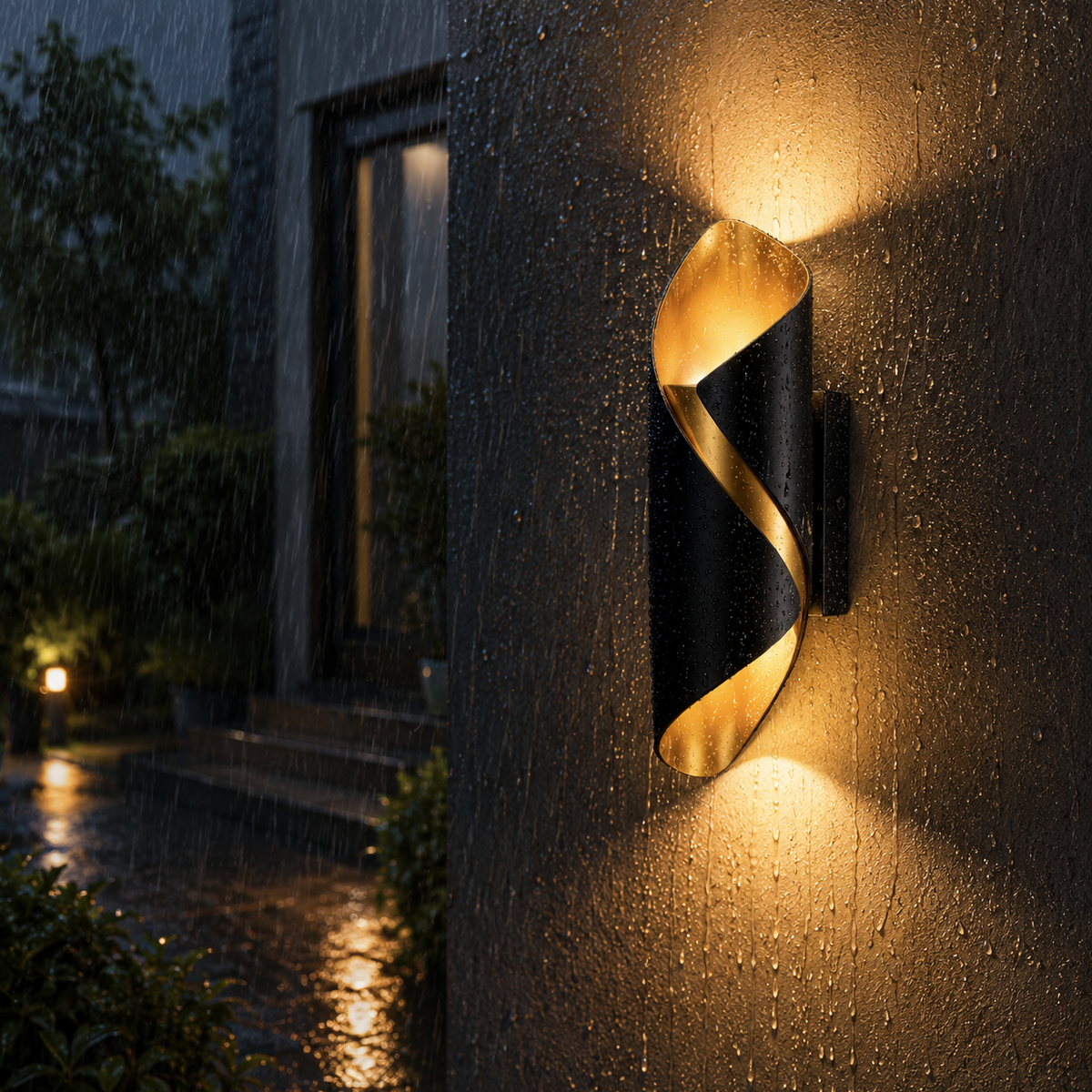 Applique Murale LED Design Nordique – Éclairage Décoratif Extérieur