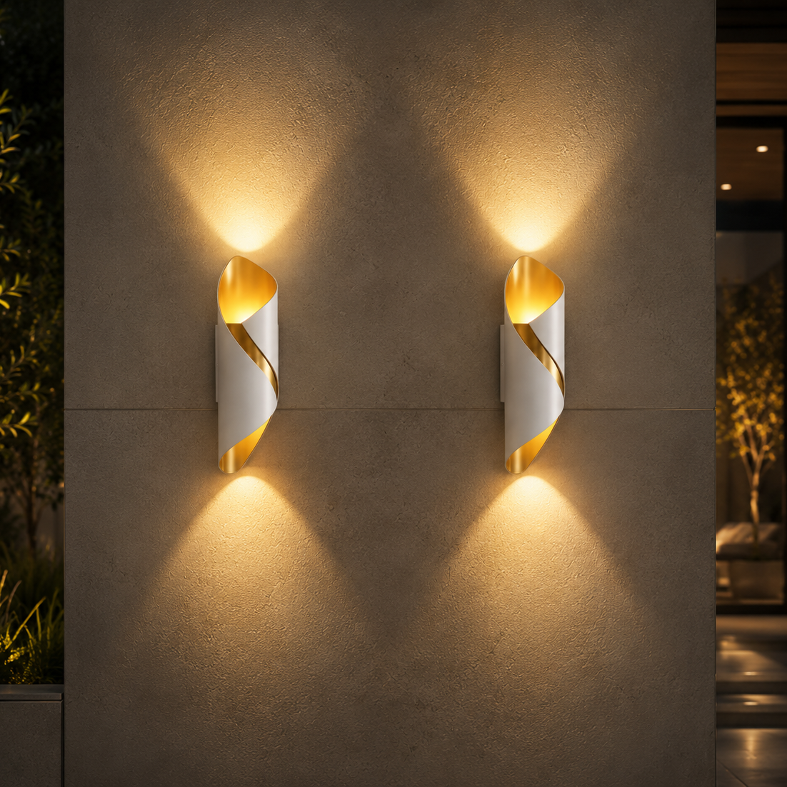 Applique Murale LED Design Nordique – Éclairage Décoratif Extérieur