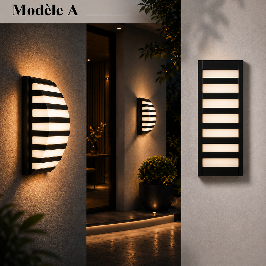 Applique Murale LED Extérieure avec Détecteur