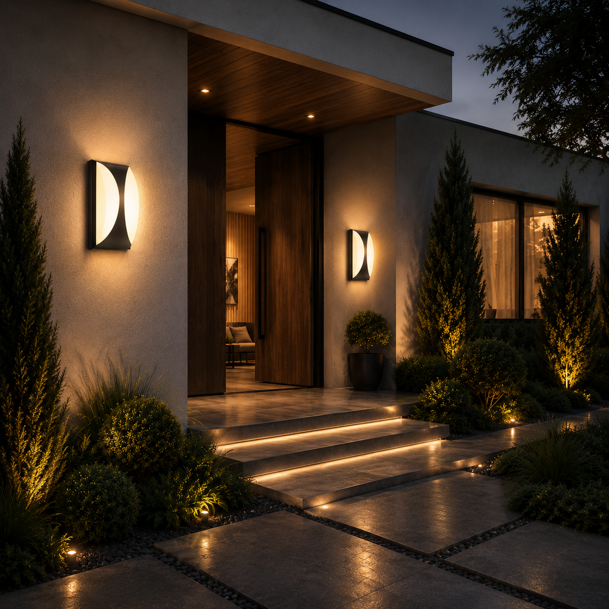 Applique Murale LED Extérieure avec Détecteur