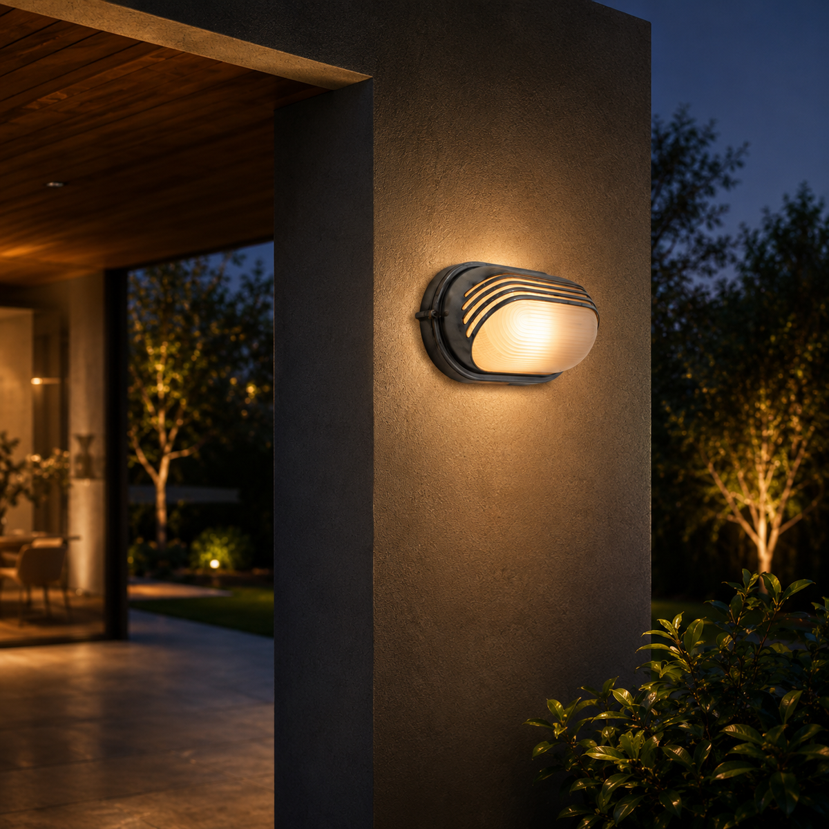 Applique Murale Extérieure Aluma – Luminaire Rétro Étanche pour Jardin, Porche et Façade