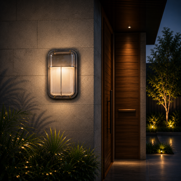 Applique Murale Extérieure Aluma – Luminaire Rétro Étanche pour Jardin, Porche et Façade