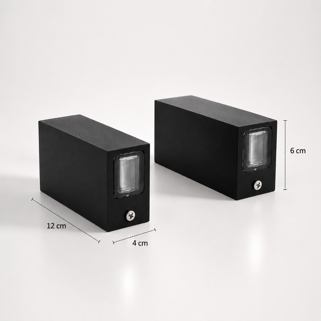 Applique Murale Extérieure DualBeam – Luminaire LED Up & Down IP65 pour Façade et Terrasse