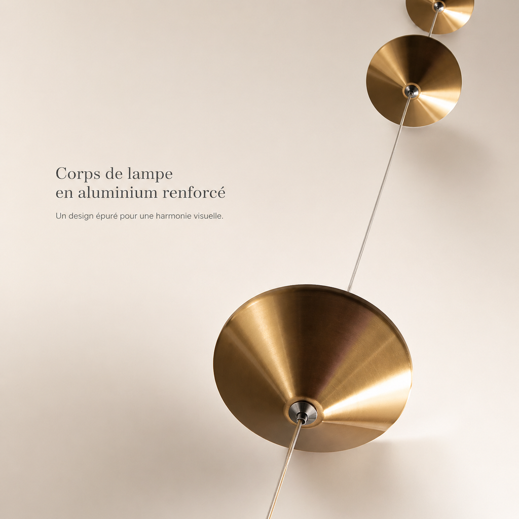 Lampadaire Suspension Cascade