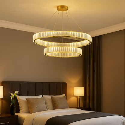 Lustre Architectural en Cristal