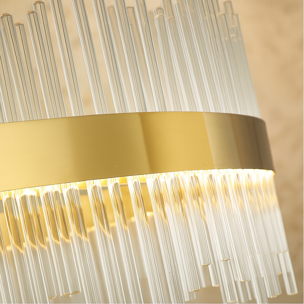 Lustre Couronne Royale – Style Princesse