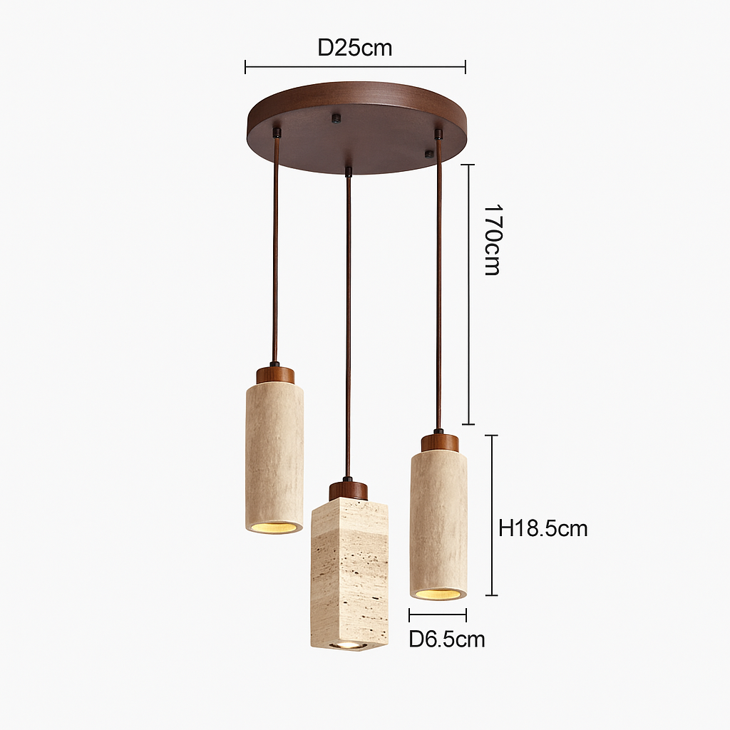 Suspension Wabi-Sabi – Style Nordique