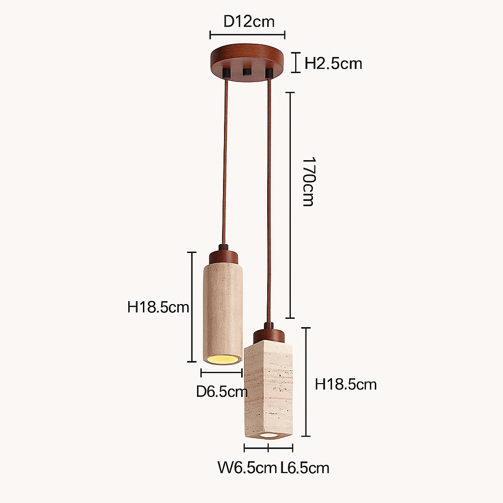 Suspension Wabi-Sabi – Style Nordique