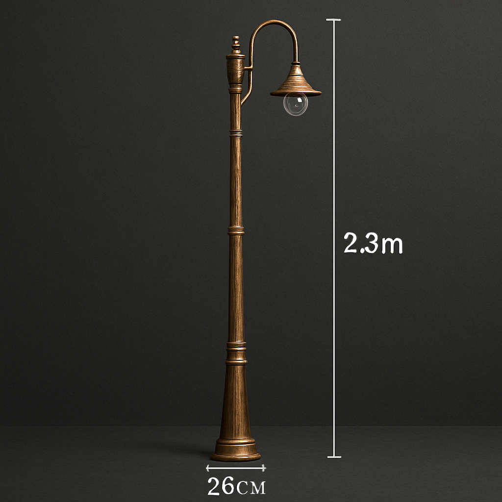 Lampadaire Bronze Classique