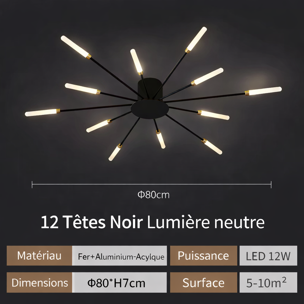 Plafonnier Rayons