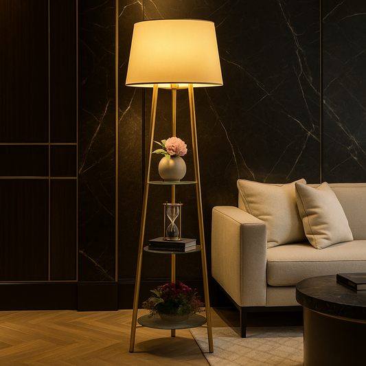 Lampadaire Marbre & Lin – Design Chic